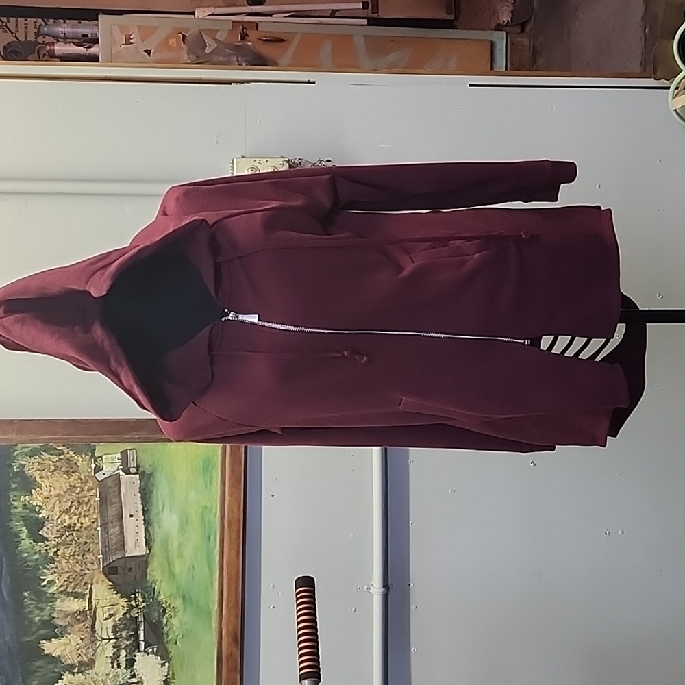 Backless hoodie